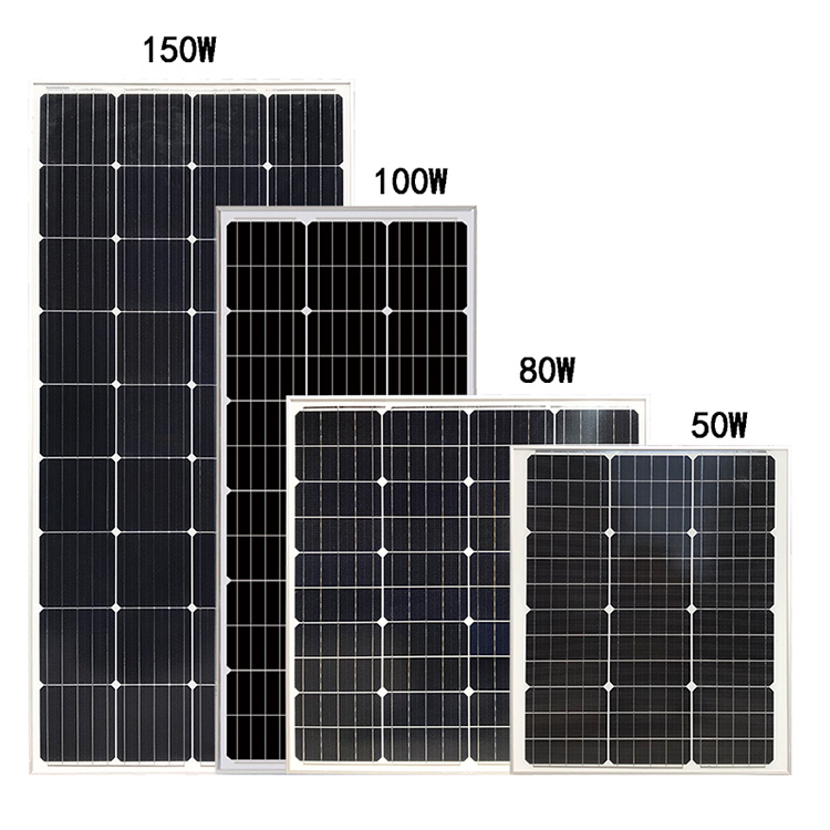 Monokristallines Solarpanel